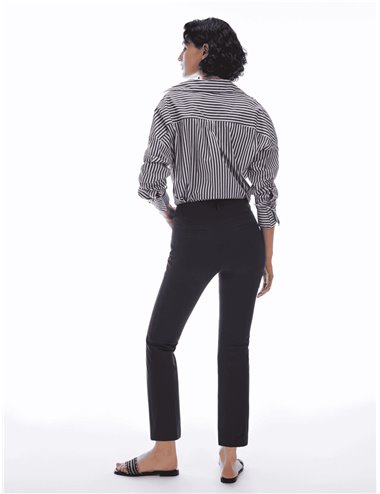 Pennyblack - Pantaloni kick-flare in cotone nero