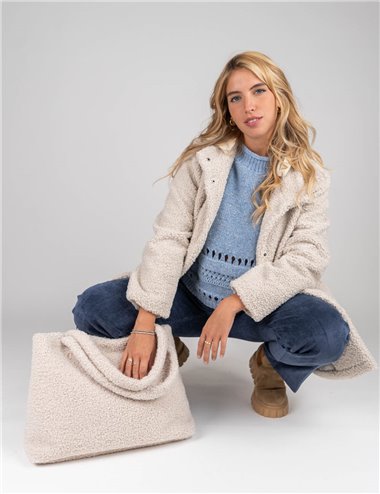 Gaia Life - Pantaloni in velluto a coste blu