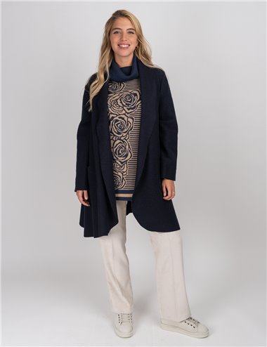 Gaia Life - Pantaloni in velluto a coste bianco