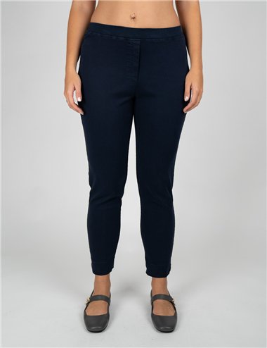 Gaia Life - Pantalone con elastico in vita blu