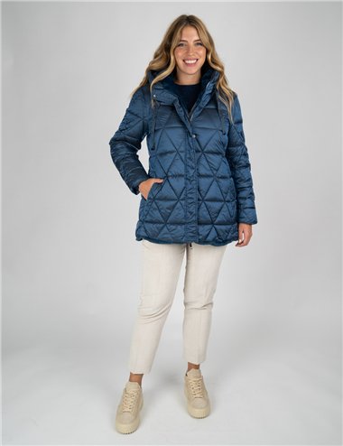 Gaia Life - Pantalone in velluto a coste elaticizzato panna