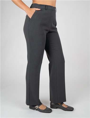 Gaia Life - Pantalone a palazzo grigio