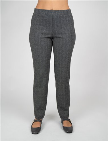 Gaia Life - Pantalone in tessuto stretch grigio