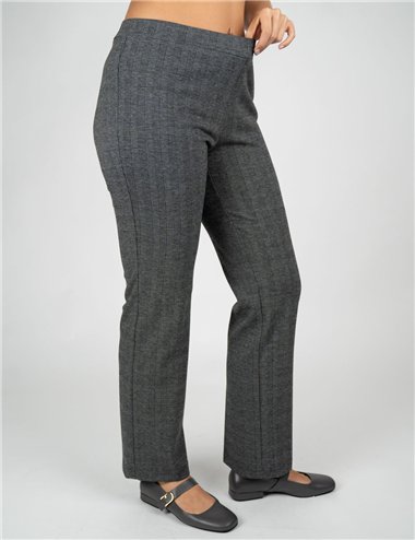 Gaia Life - Pantalone in tessuto stretch grigio