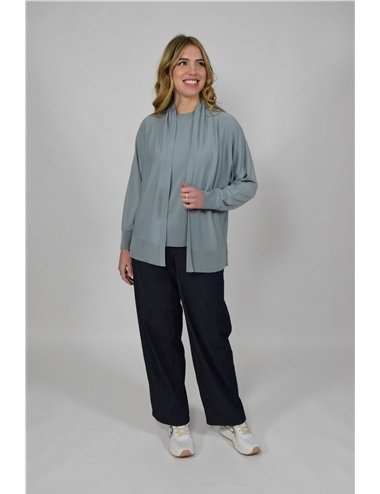 Elena Mirò - Maglia maniche corte azzurro