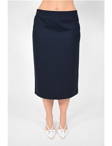 Elena Mirò - Gonna longuette blu