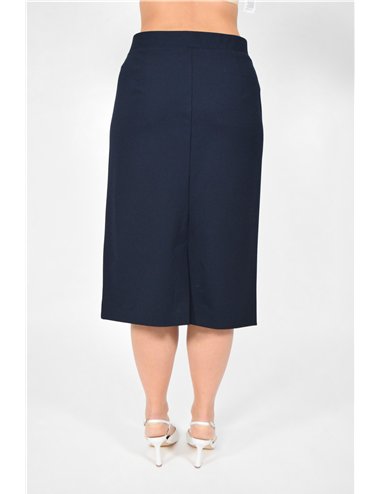 Elena Mirò - Gonna longuette blu