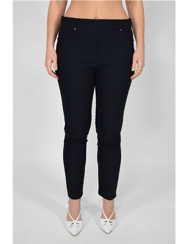 Elena Mirò - Pantoni slim pull on blu