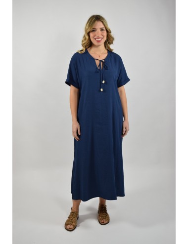 Gigliorosso - Abito lungo blu