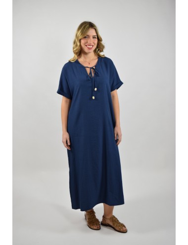 Gigliorosso - Abito lungo blu